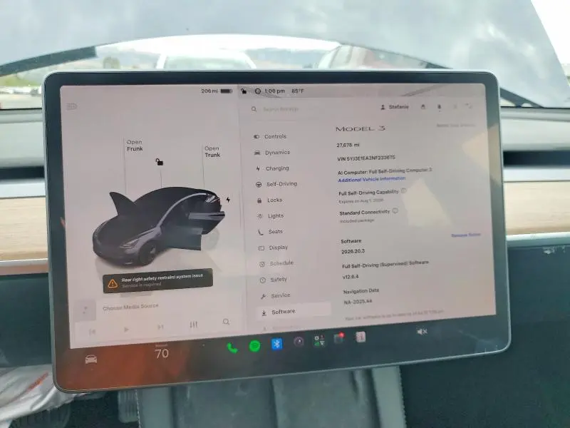 2022 TESLA MODEL 3   