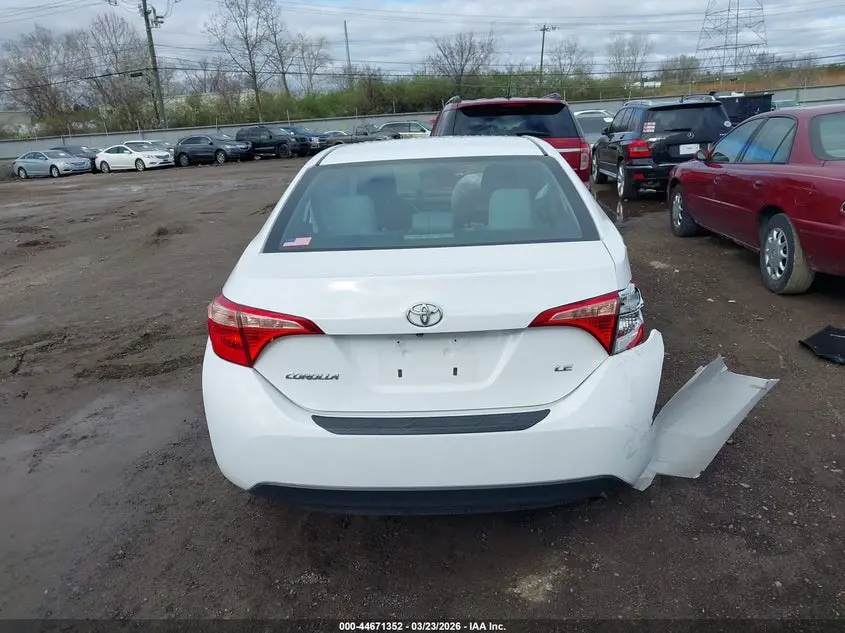 2018 TOYOTA COROLLA LE