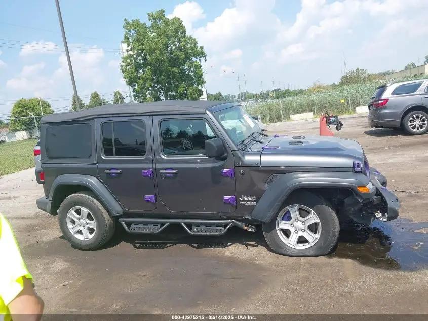 2018 JEEP WRANGLER UNLIMITED SPORT S 4X4