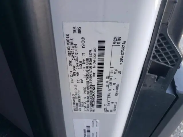 2018 FORD TRANSIT T-350  