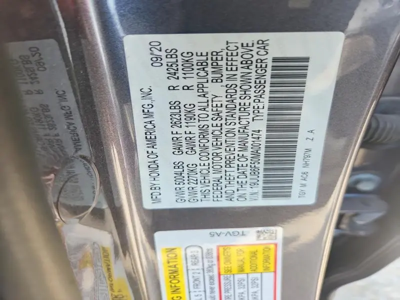 2021 ACURA TLX   