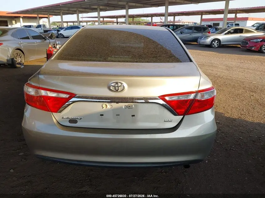 2015 TOYOTA CAMRY LE