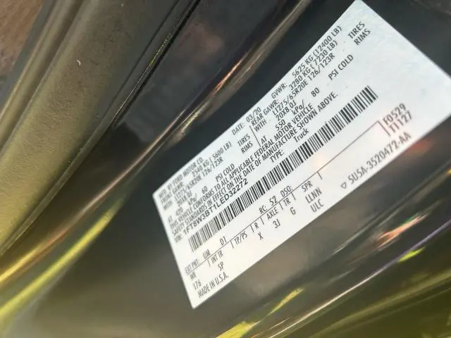 2020 FORD F350 SUPER DUTY  