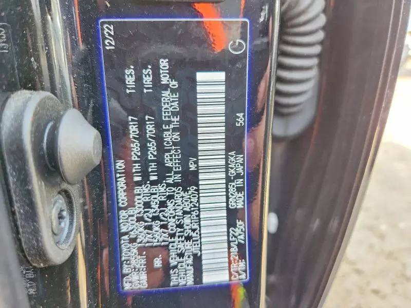 2023 TOYOTA 4RUNNER TRD PRO  