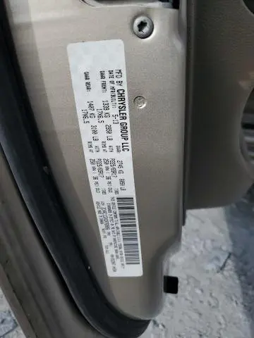 2013 CHRYSLER TOWN & COUNTRY TOURING L  