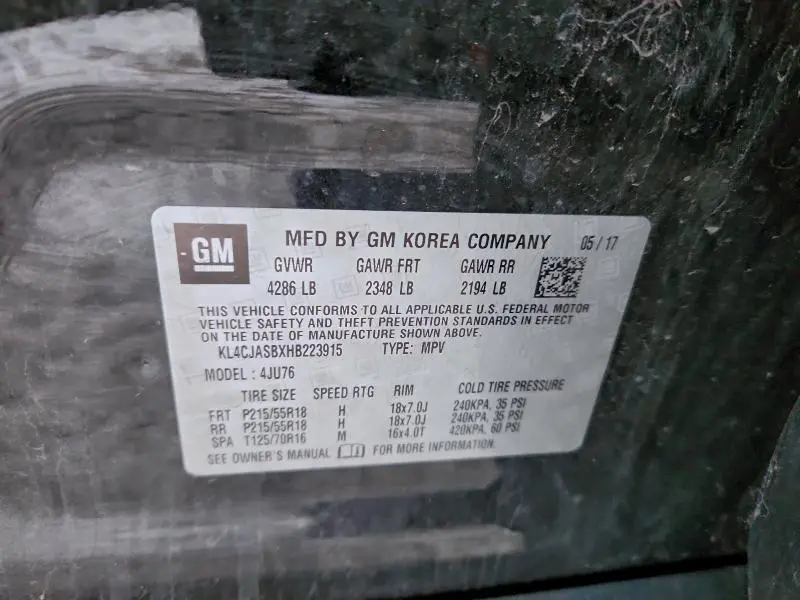 2017 BUICK ENCORE PREFERRED  