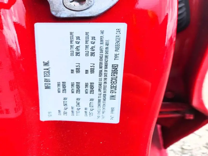 2020 TESLA MODEL 3   