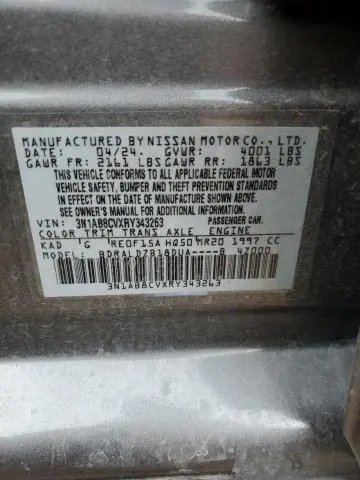 2024 NISSAN SENTRA SV