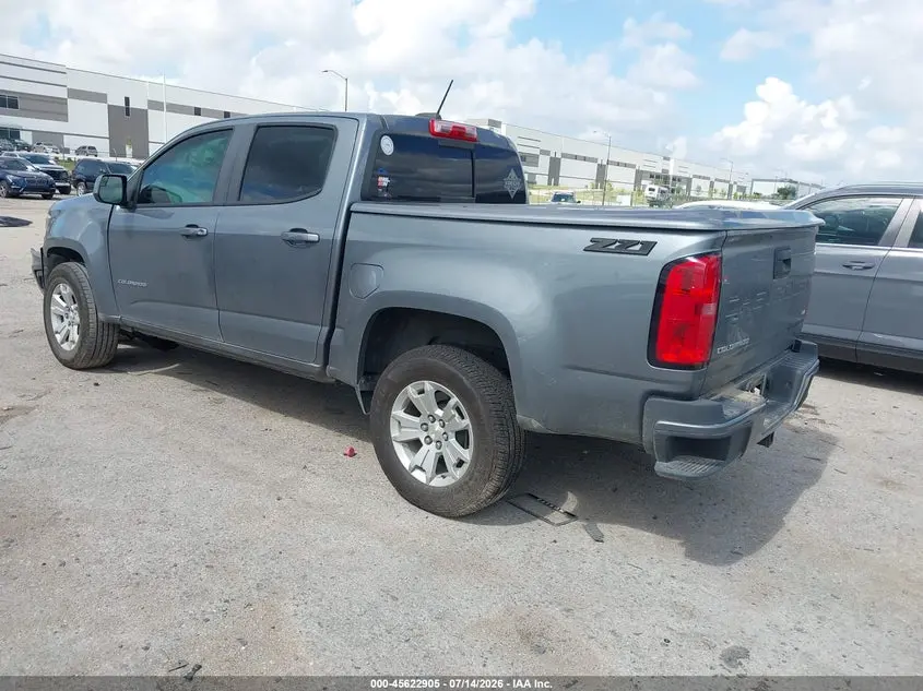 2021 CHEVROLET COLORADO 2WD  SHORT BOX LT