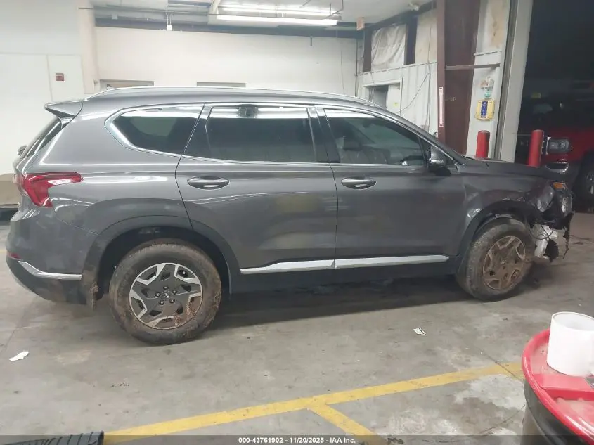 2021 HYUNDAI SANTA FE HYBRID BLUE