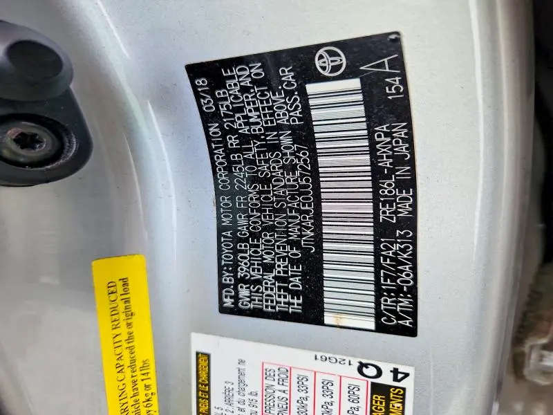 2018 TOYOTA COROLLA IM BASE  