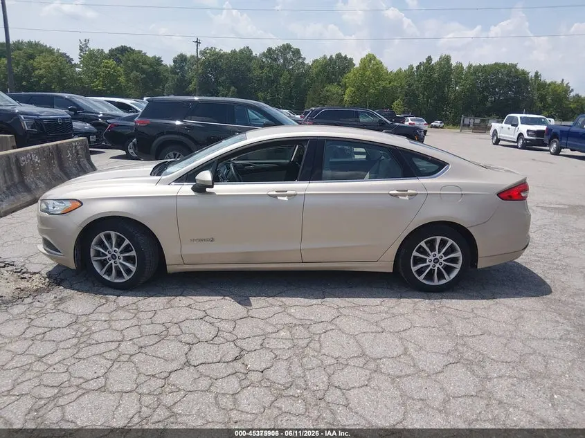 2017 FORD FUSION HYBRID S
