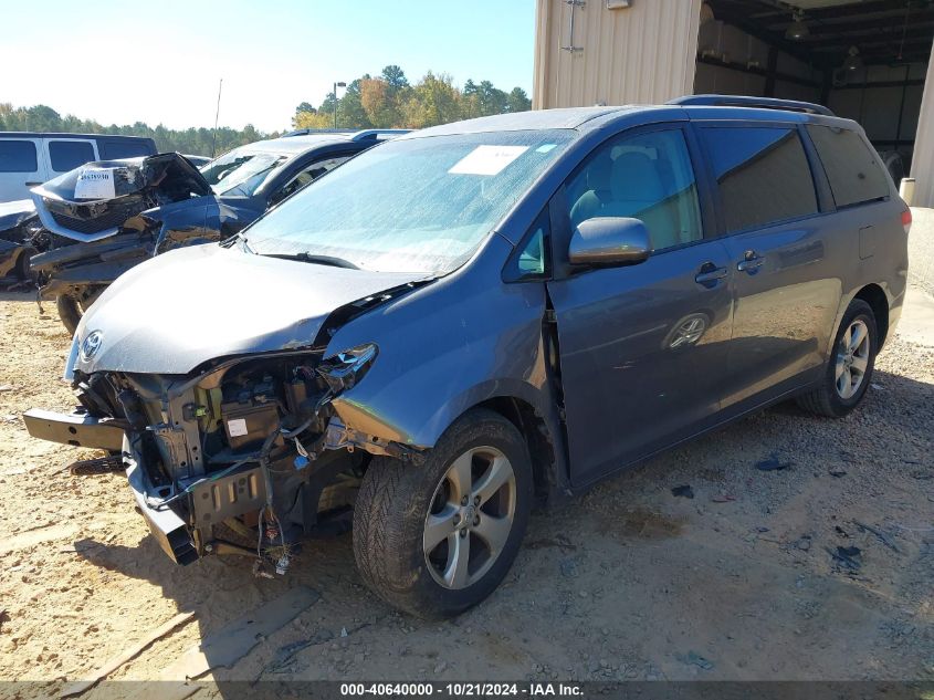 2014 TOYOTA SIENNA LE V6 8 PASSENGER