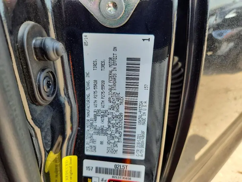 2014 TOYOTA TUNDRA CREWMAX PLATINUM  