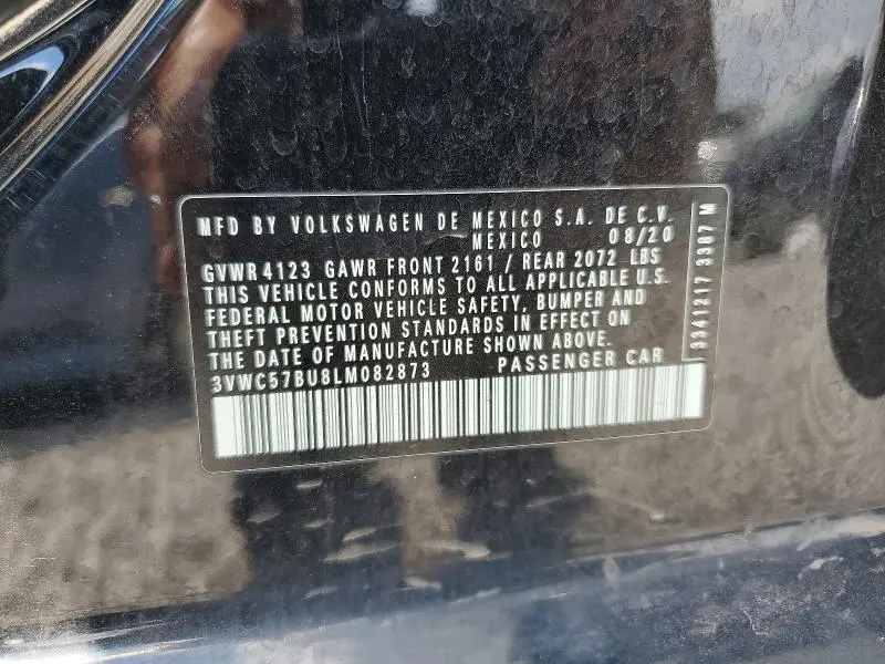 2020 VOLKSWAGEN JETTA S  