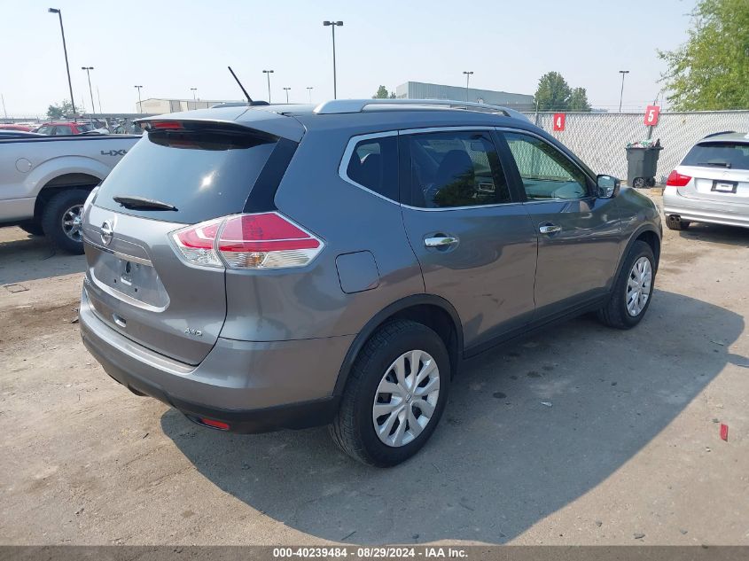 2016 NISSAN ROGUE S