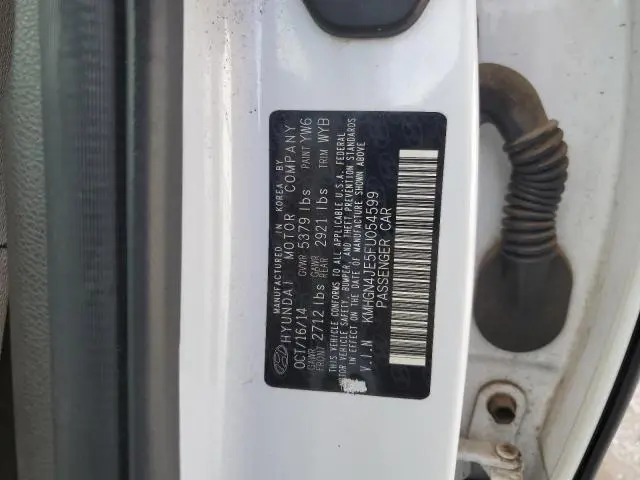 2015 HYUNDAI GENESIS 3.8L  