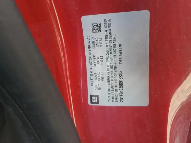 2013 CHEVROLET CAMARO LT  