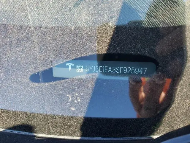 2025 TESLA MODEL 3   
