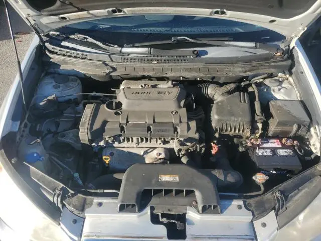 2010 HYUNDAI ELANTRA BLUE  