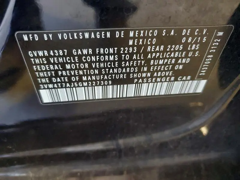 2016 VOLKSWAGEN JETTA GLI  
