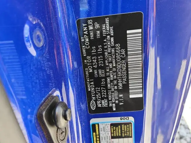 2013 HYUNDAI GENESIS COUPE 2.0T  