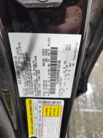 2013 FORD FUSION TITANIUM  