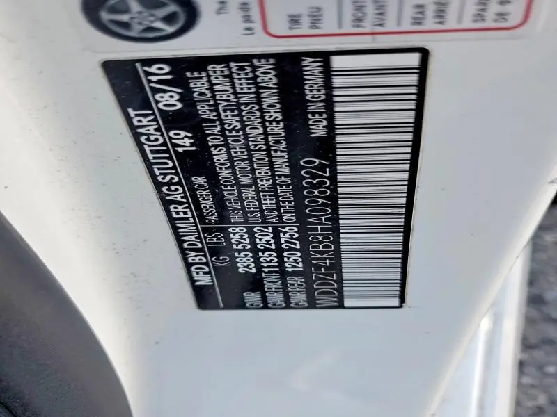 2017 MERCEDES-BENZ E 300 4MATIC  