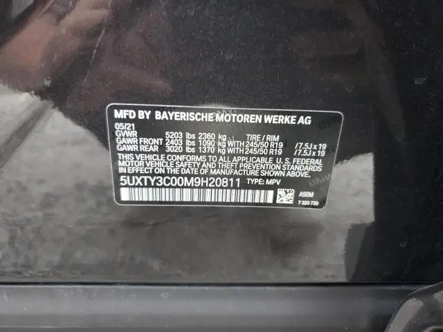 2021 BMW X3 SDRIVE30I  