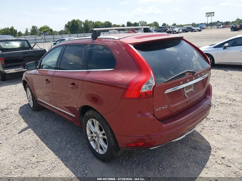 2015 VOLVO XC60 T5 PLATINUM