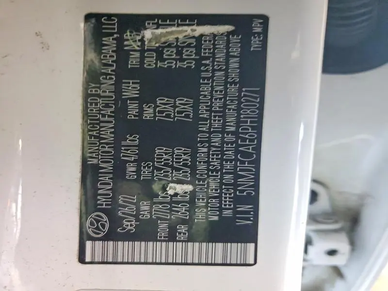 2023 HYUNDAI TUCSON SEL  