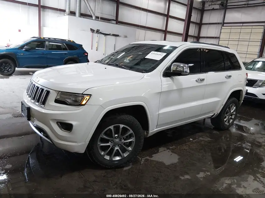 2015 JEEP GRAND CHEROKEE OVERLAND