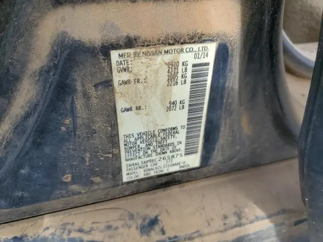2014 NISSAN ALTIMA 2.5  