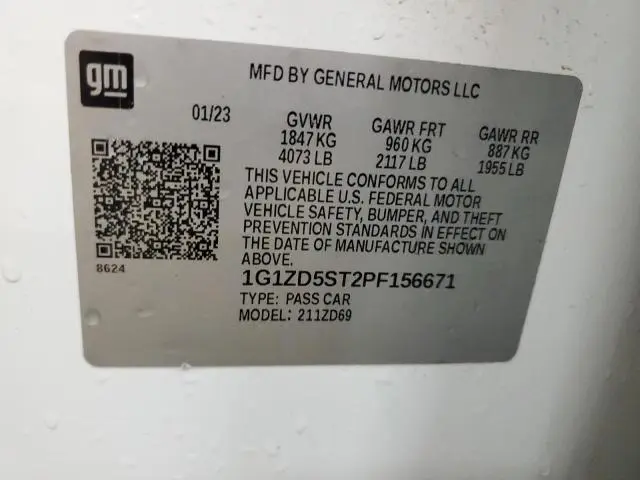 2023 CHEVROLET MALIBU LT  