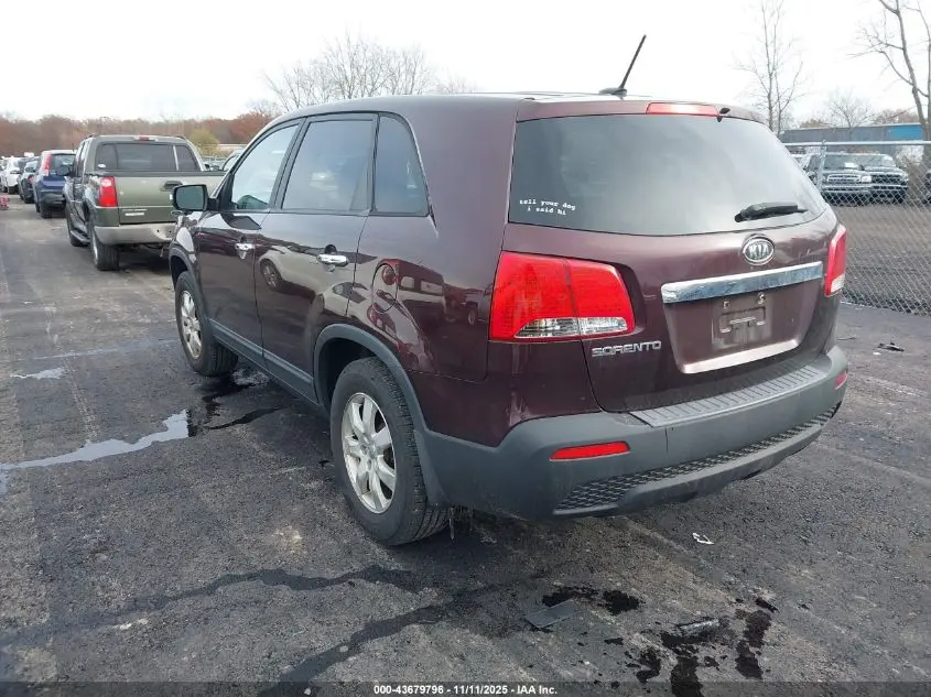 2012 KIA SORENTO LX