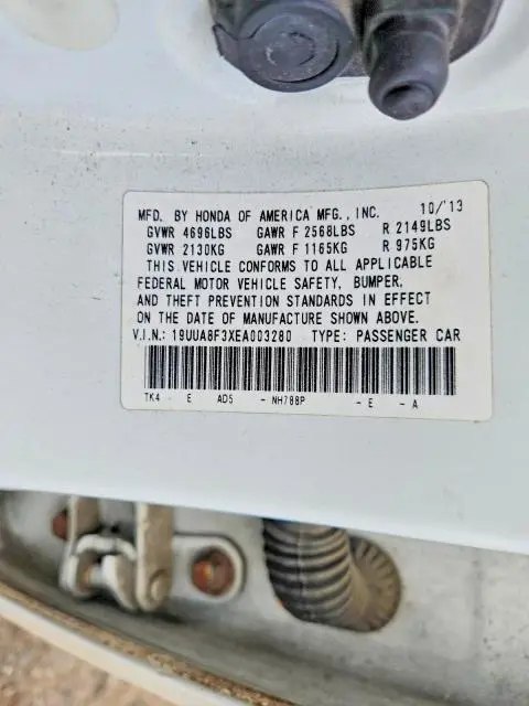 2014 ACURA TL SE  