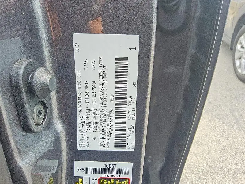 2026 TOYOTA TUNDRA CREWMAX SR5  