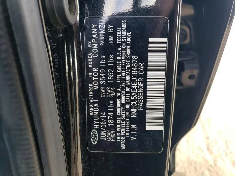 2014 HYUNDAI ACCENT SE  