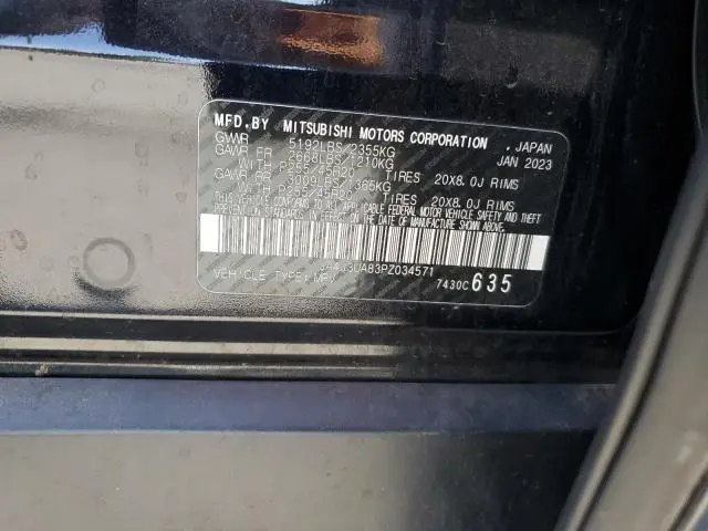 2023 MITSUBISHI OUTLANDER SE  