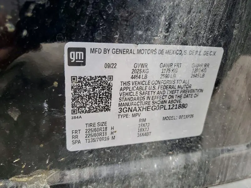 2023 CHEVROLET EQUINOX LS  