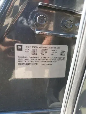 2016 CADILLAC XTS LUXURY COLLECTION  