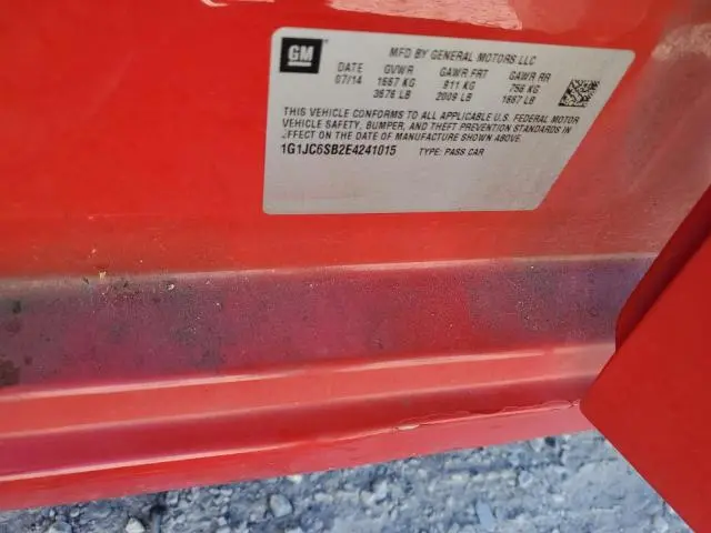 2014 CHEVROLET SONIC LT  