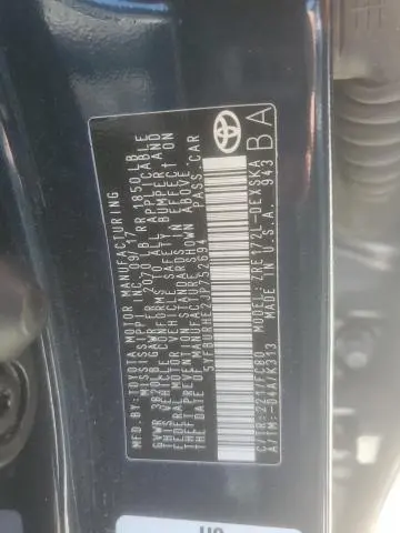 2018 TOYOTA COROLLA L  