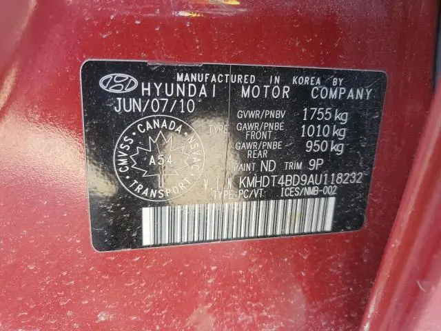 2010 HYUNDAI ELANTRA GLS  