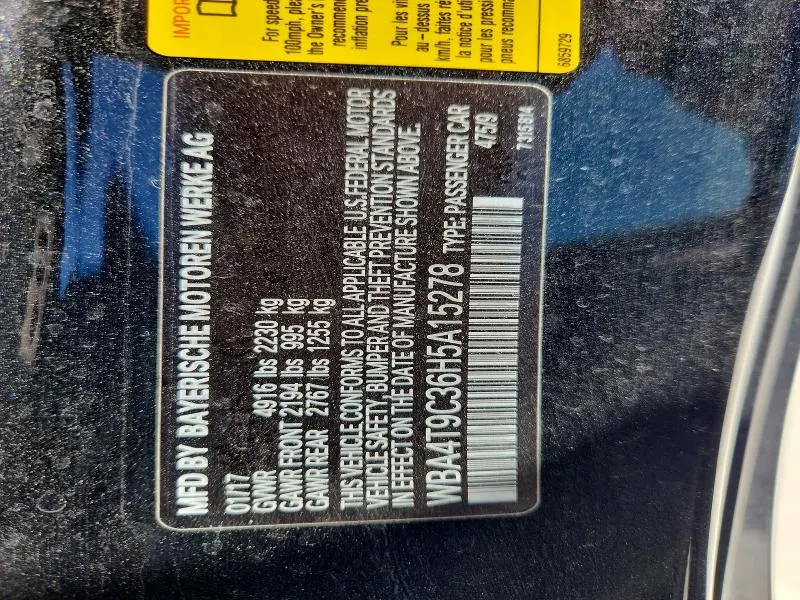 2017 BMW 440I   