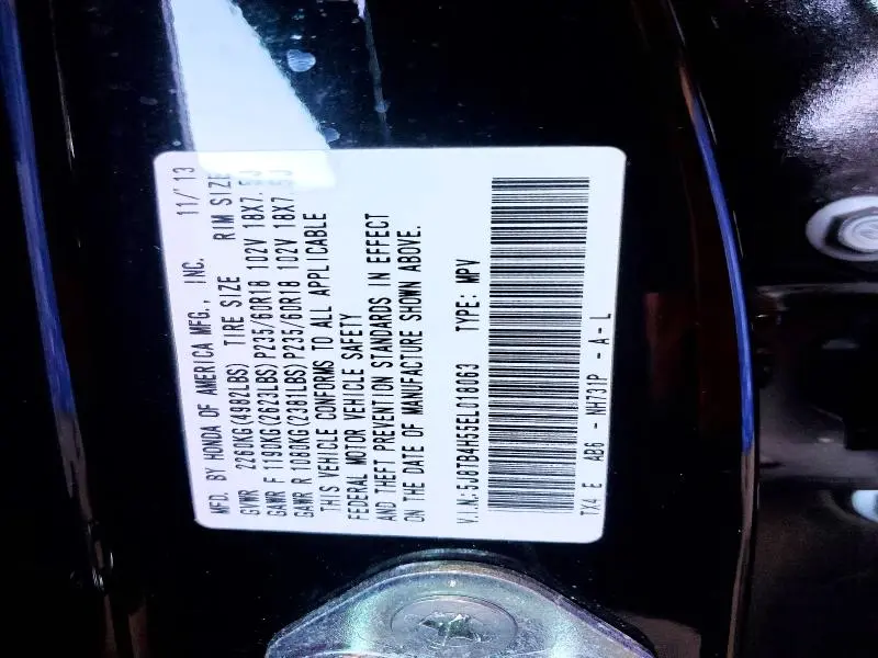 2014 ACURA RDX TECHNOLOGY  