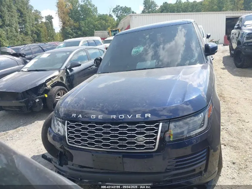 2018 LAND ROVER RANGE ROVER 3.0L V6 SUPERCHARGED HSE