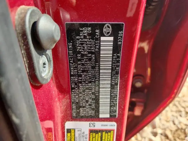 2018 TOYOTA CAMRY XSE  