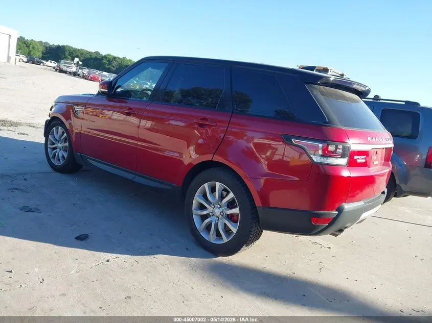 2017 LAND ROVER RANGE ROVER SPORT 5.0L V8 SUPERCHARGED/5.0L V8 SUPERCHARGED DYNAMIC