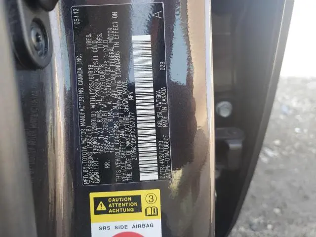 2013 LEXUS RX 350 BASE  